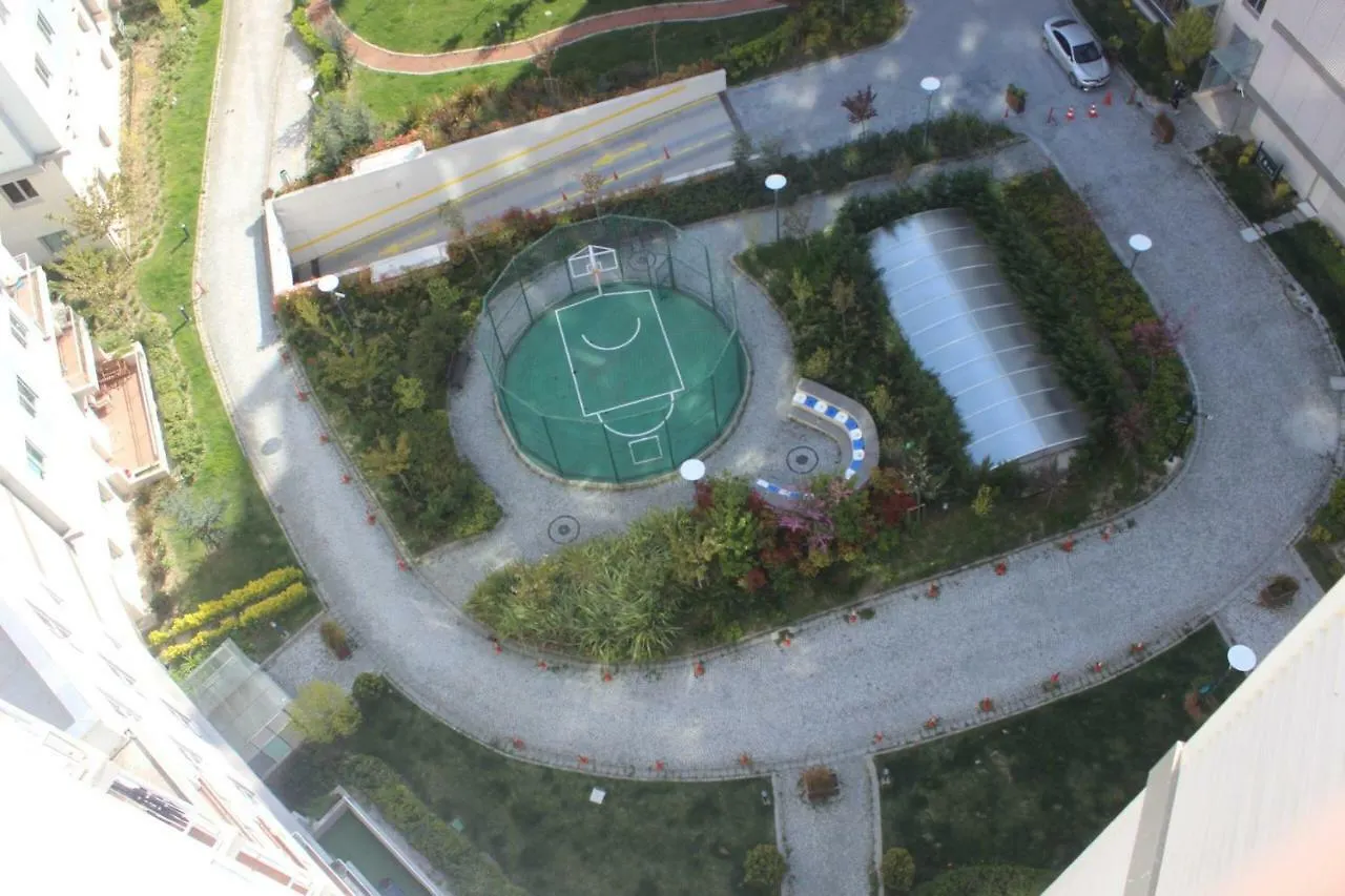 Lägenhet Koza Apartment, Next To Akbati Shopping Mall And Tennis Court Soul Entertainment Istanbul Turkiet